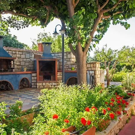 Cretan Stone Built Agapi Villa Rethymno (Crete)